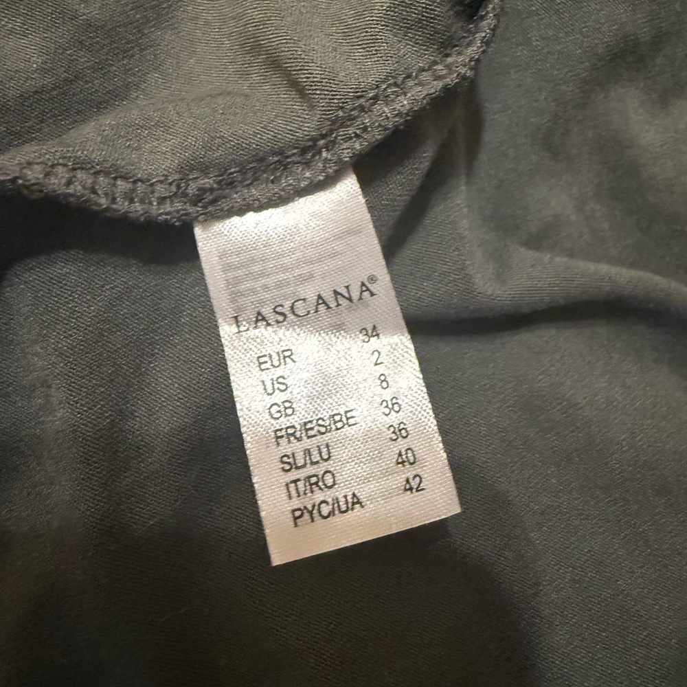 NWT Lascana Strapless Green Jersey Maxi Dress - Picture 7 of 8